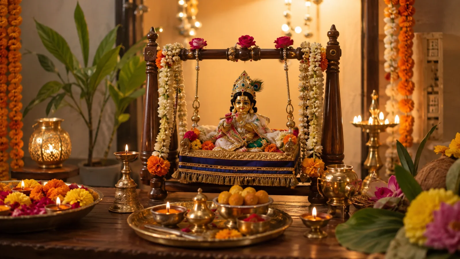 Janmashtami 2026 Puja at Home: Muhurat, Puja Vidhi & How to Book Pandit Online in India