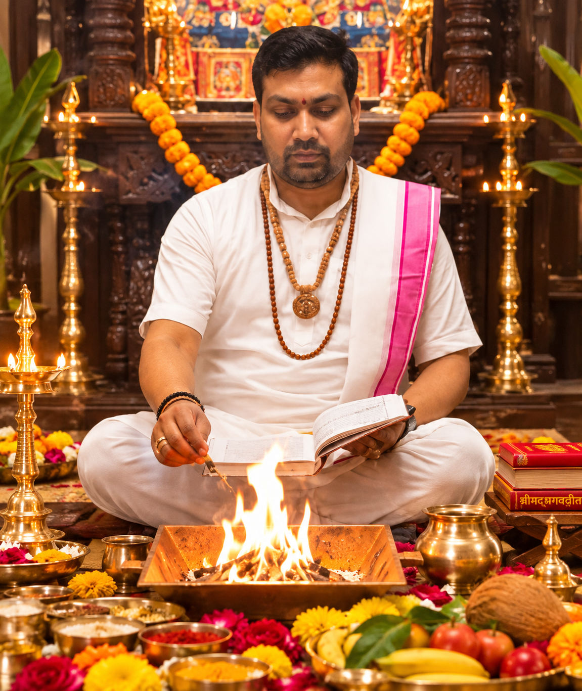 Pandit Neelesh Shastri, Virtual Puja Advisor