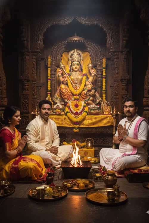 Baglamukhi Puja