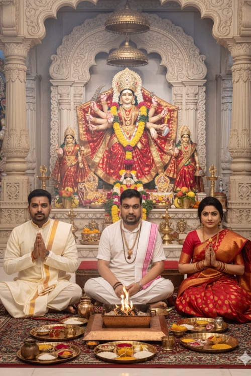 Bhuvaneshwari Puja and Yagna