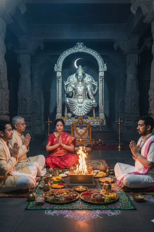 Chandra Grahan Dosh Nivaran Puja