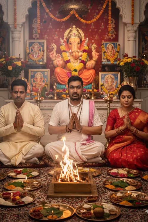 Ganesh Mantra Japa Homa
