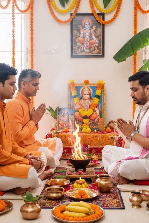 Mangalvar Vrat Katha Puja for Hanuman