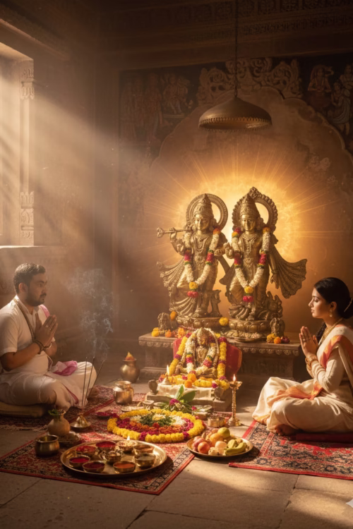 Radha Krishna Puja