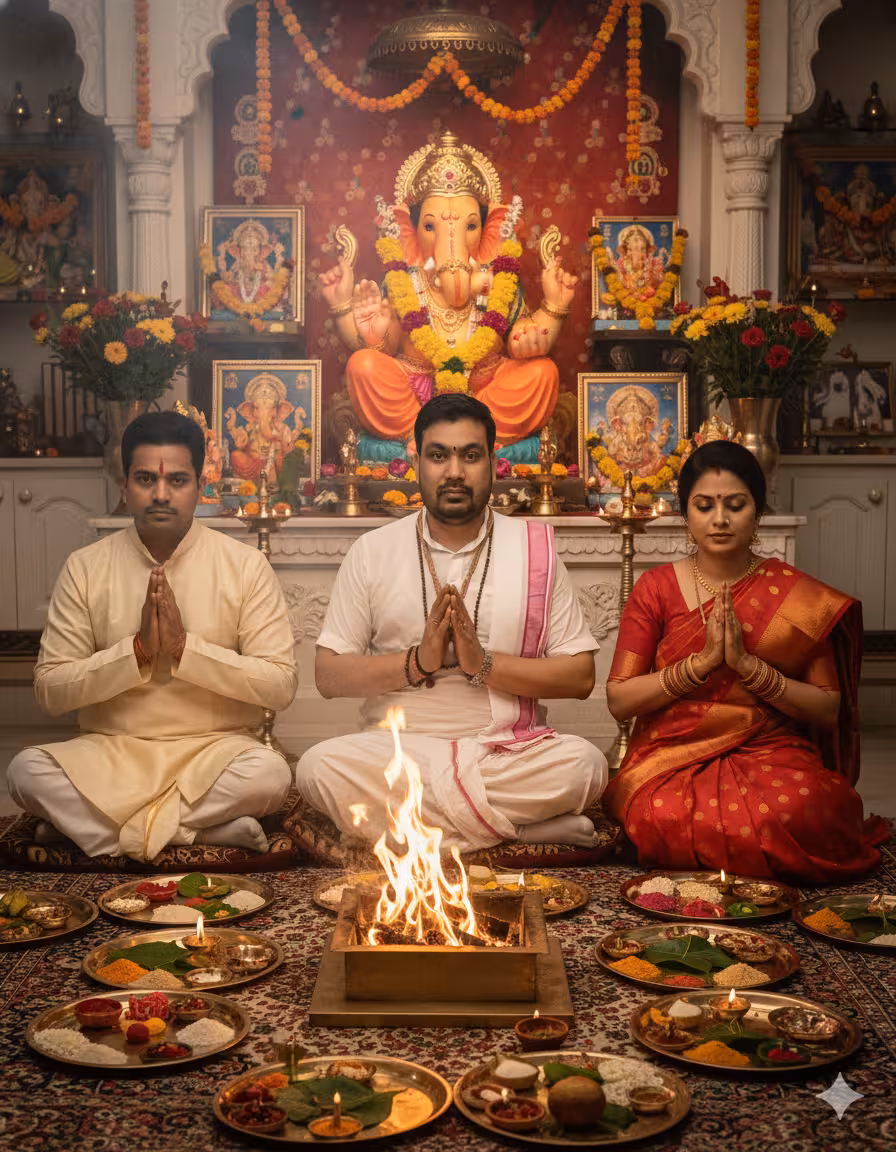 Ganesh Mantra Japa & Homa online Booking